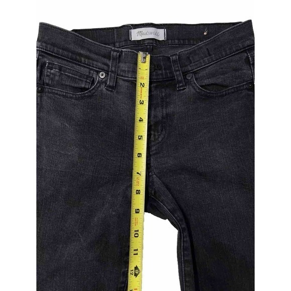 Madewell‎ Skinny Skinny Jeans Women's Size 26 Black Denim Rinse 5-Pocket - Picture 3 of 10